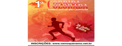 26/07 - CORRIDA COLORADA - SAO LEOPOLDO / RS